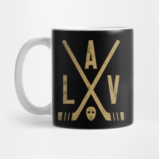 LAV Retro Sticks - Black Mug